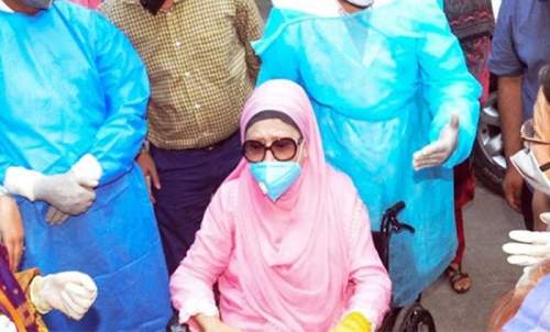 দ্বিতীয় টেস্টেও করোনা পজিটিভ খালেদা জিয়া