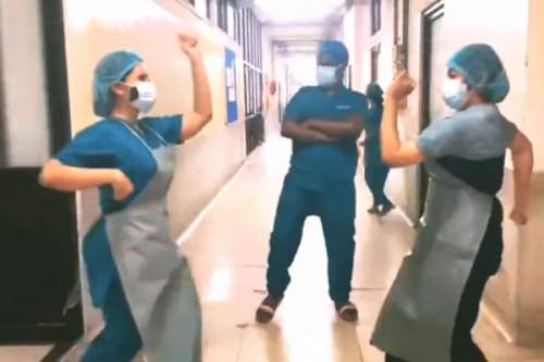নাচলেন ঢাকা মেডিকেল হাসপাতালের চিকিৎসকরা, ভিডিও ভাইরাল
