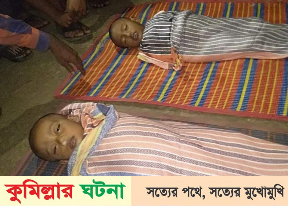 চৌদ্দগ্রামে পানিতে ডুবে দুই শিশুর মৃত্যু  
