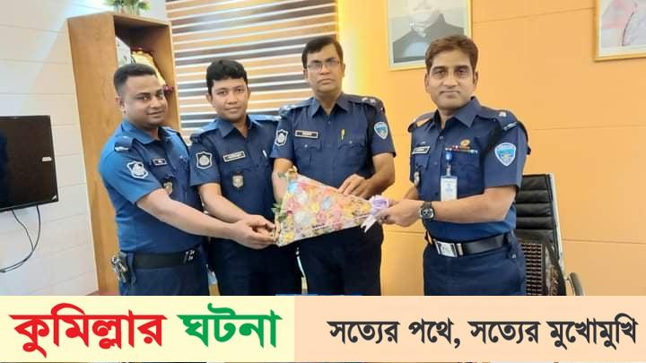 দেবীদ্বারে পুলিশ সদস্যদের উৎসাহ প্রদানে ওসি আরিফুর রহমানের পুরস্কার বিতরণ