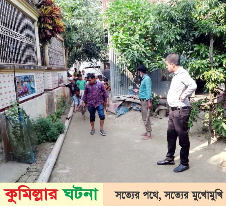 মুরাদনগরে দিনব্যাপী অভিযানে ৫৬টি ড্রেজার মেশিনসহ ২৬ হাজার ফুট পাইপ ধ্বংস