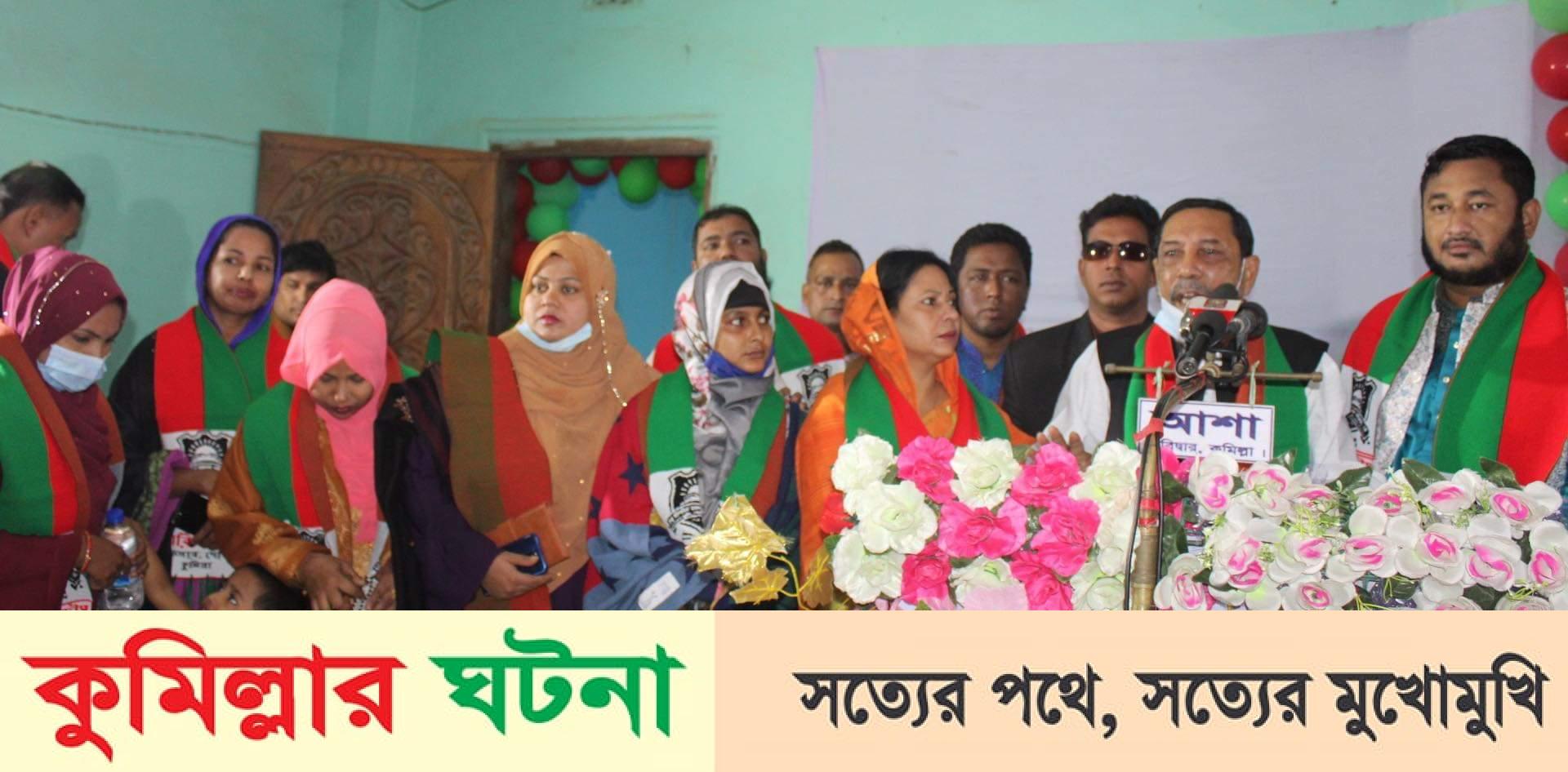 দেবীদ্বারে মুক্তিযোদ্ধাদের সম্মাননা প্রদান