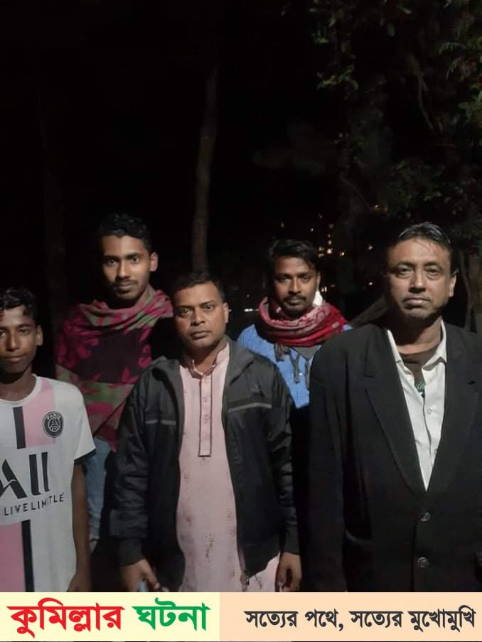 দেবীদ্বার গুনাইঘর উত্তর’র মেম্বার প্রার্থী নূর মোহাম্মাদ বিপ্লব’র উঠান বৈঠক