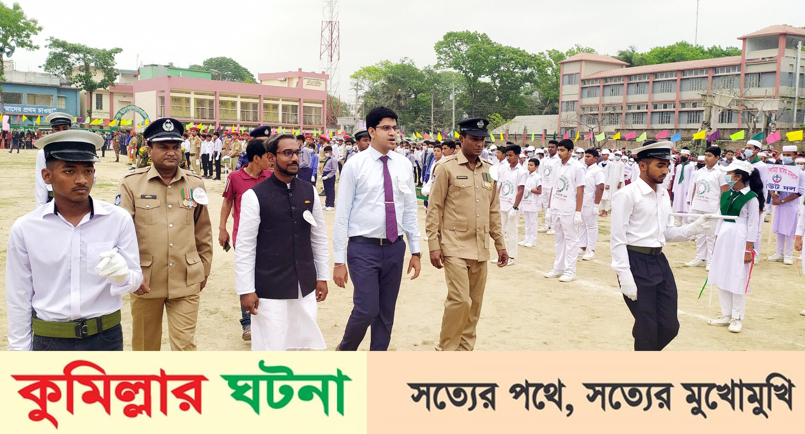 মুরাদনগরে যথাযোগ্য মর্যাদায় স্বাধীনতা দিবস পালিত