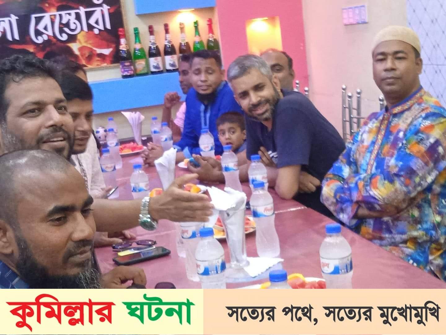 দেবীদ্বারে ২০০০ সালের (এসএসসি) শিক্ষার্থী ব্যাচ’র ইফতার পার্টি