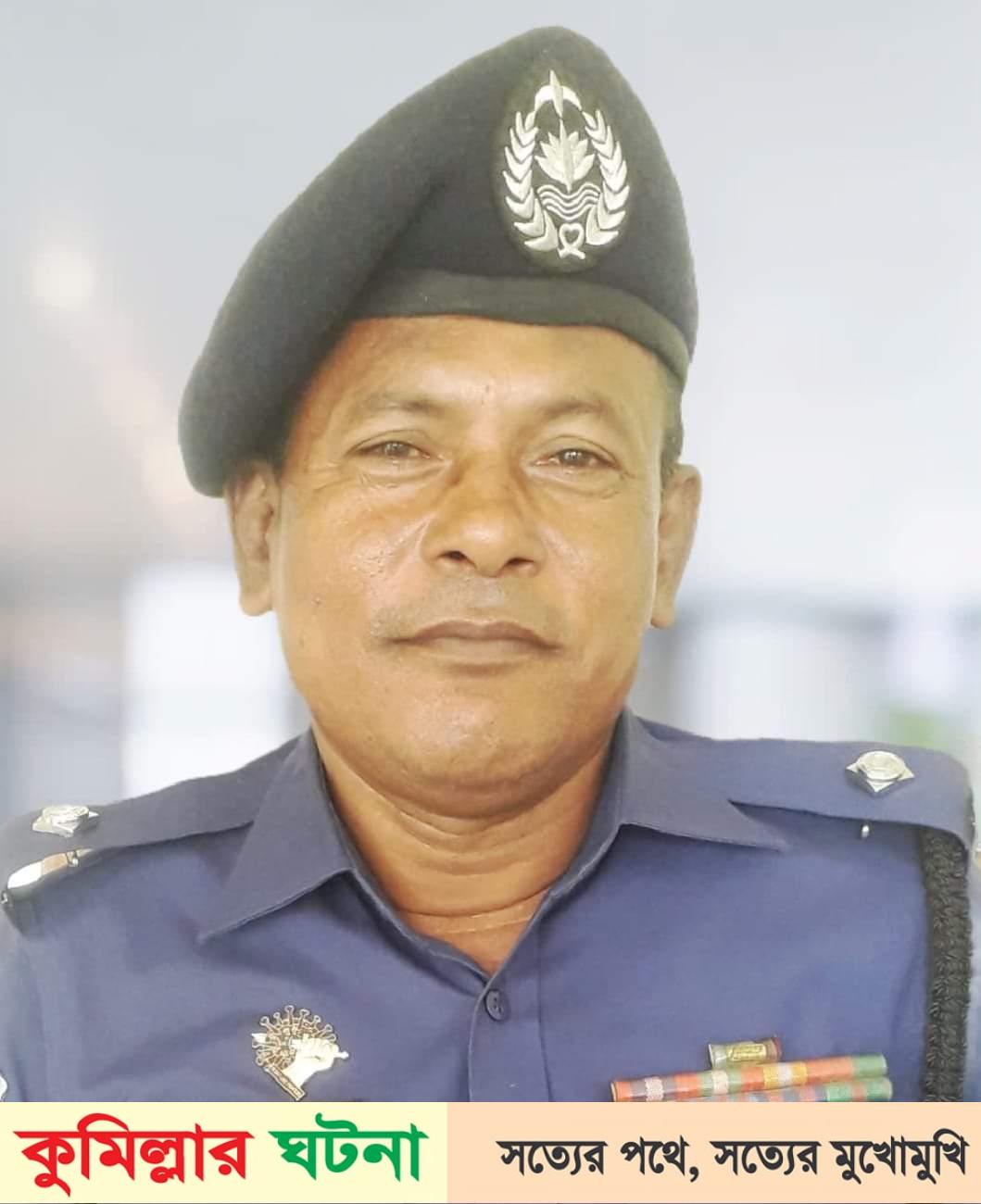 দাউদকান্দি হাইওয়ে থানার নবাগত ওসি জাহাঙ্গীর আলমের যোগদান