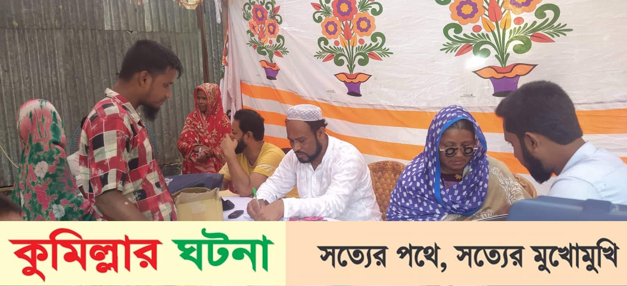 দেবীদ্বারে বিনামূল্যে চক্ষু চিকিৎসা ক্যাম্পিং অনুষ্ঠিত 