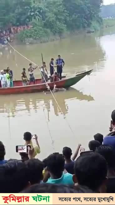 দেবীদ্বারে গোমতী নদীতে অজ্ঞাত যুবকের লাশ
