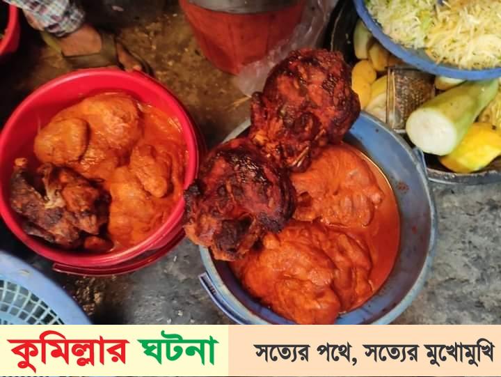 লালমাইয়ে বাসি ও মানহীন খাবার বিক্রি: ৫ প্রতিষ্ঠান‌কে জ‌রিমানা