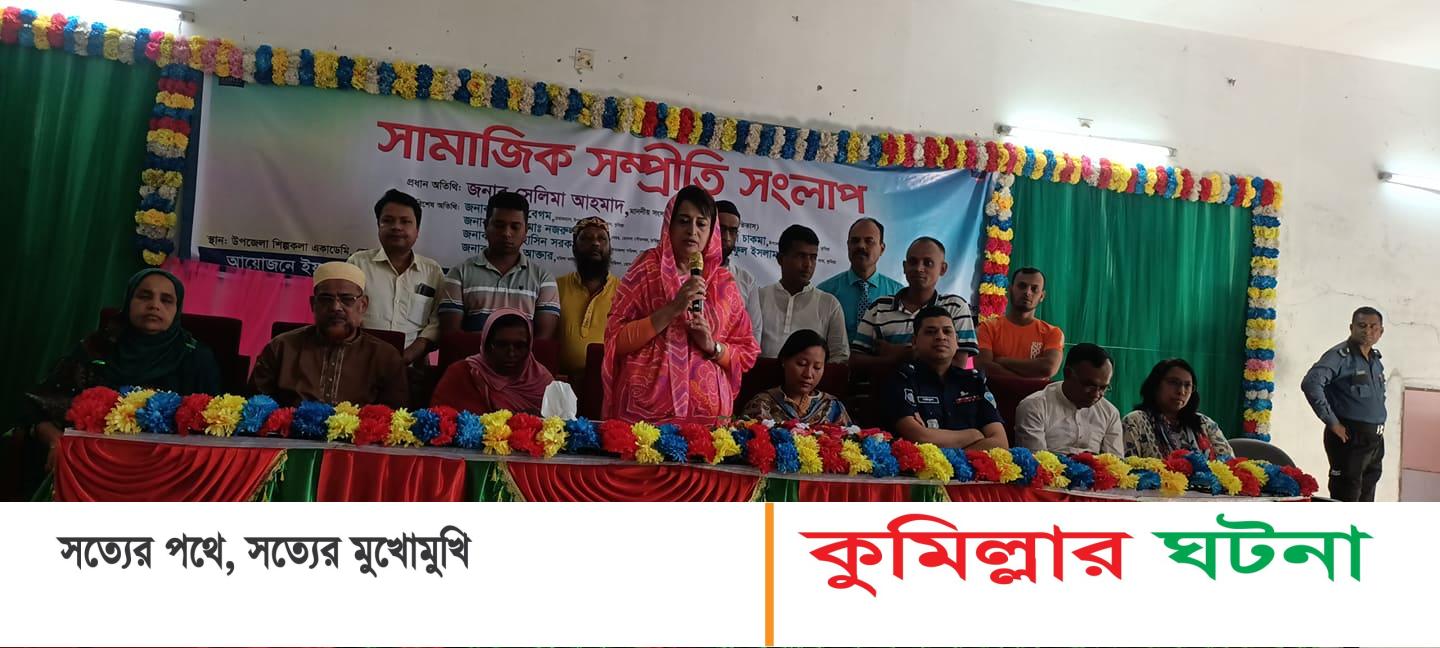 হোমনায় সামাজিক সম্প্রীতি সংলাপ অনুষ্ঠিত