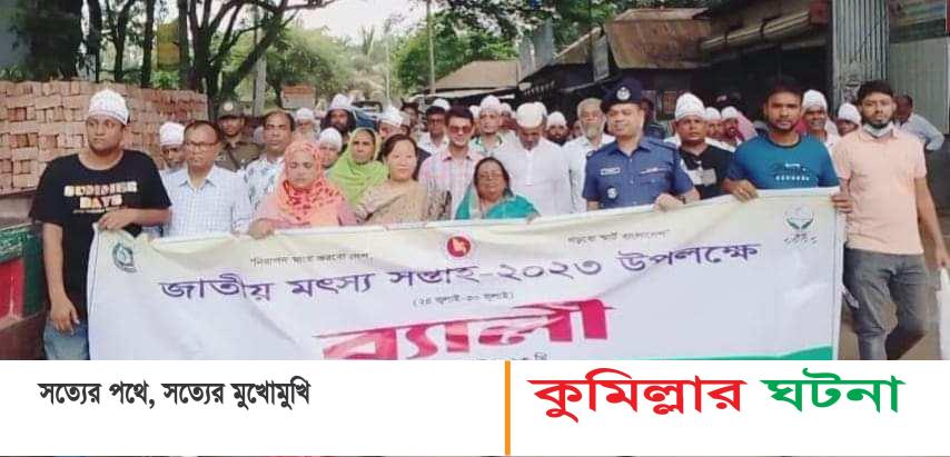 হোমনায় জাতীয় মৎস্য সপ্তাহ উদযাপন