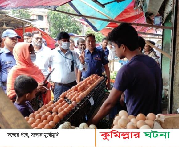 কুমিল্লা নগরীর ৪ প্রতিষ্ঠানকে জরিমানা