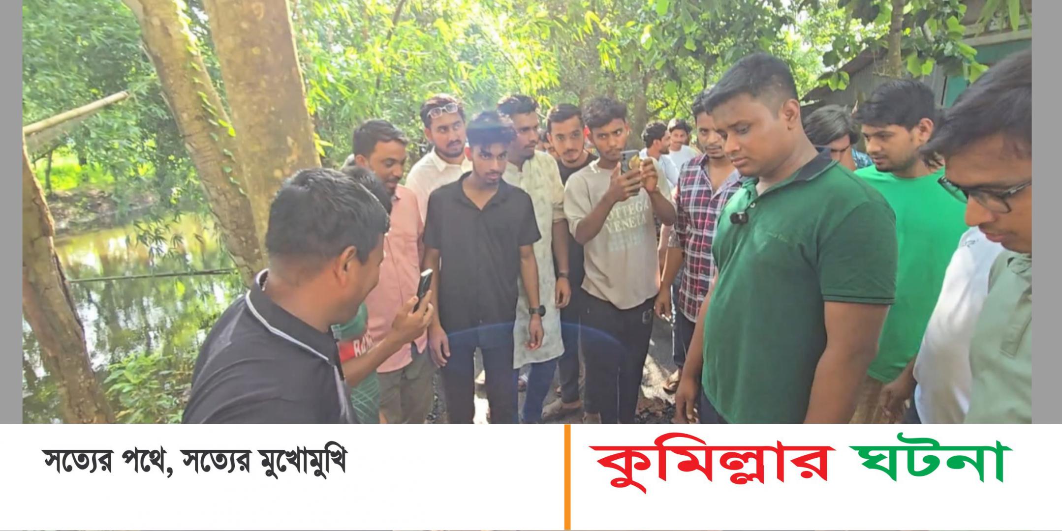 সড়কের কাজ নিম্নমানের তাই কাজ বন্ধ করে দিল হাসনাত আব্দুল্লাহ