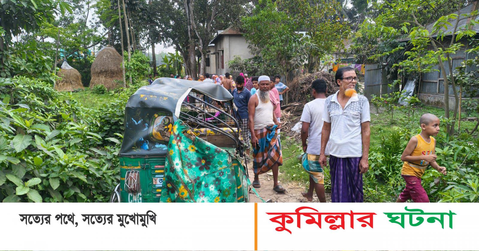 দেবীদ্বারে কাভার্ড ভ‍্যানের ধাক্কায় সিএনজি সিটকে সড়কে প্রাণ গেল মা- ছেলের